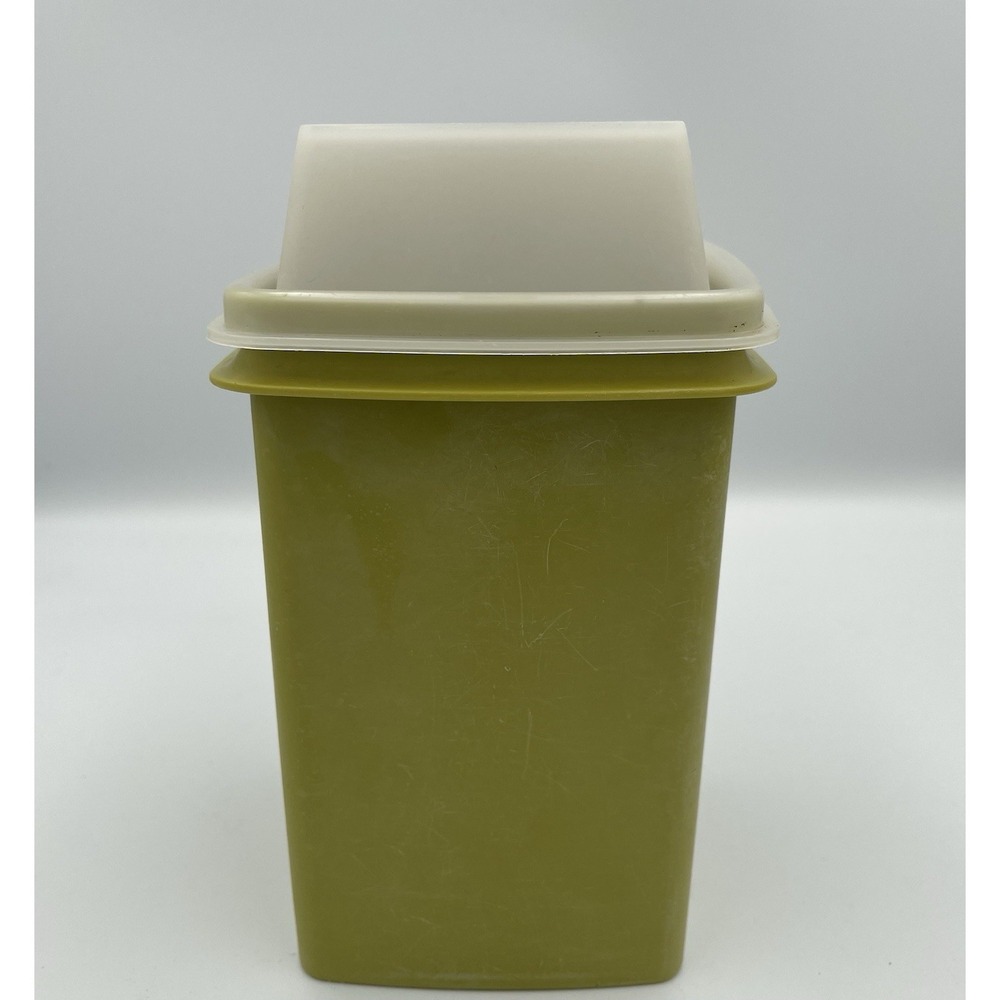 Vintage Tupperware Pickle Pepper Keeper Olive Avocado Green Deli 3 Piece - Picture 2 of 16
